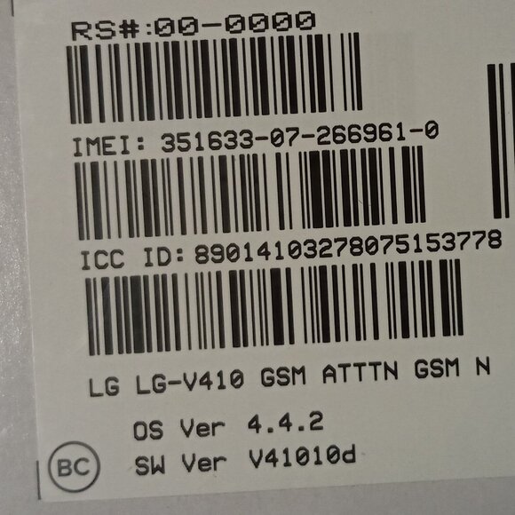 An LG G Pad 7.0 pad never used box opened from AT&T - Picture 3 of 4